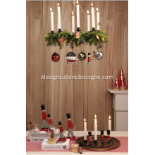Taper Candle Holders Centerpieces for Christmas
